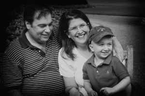 Ryan and his parents